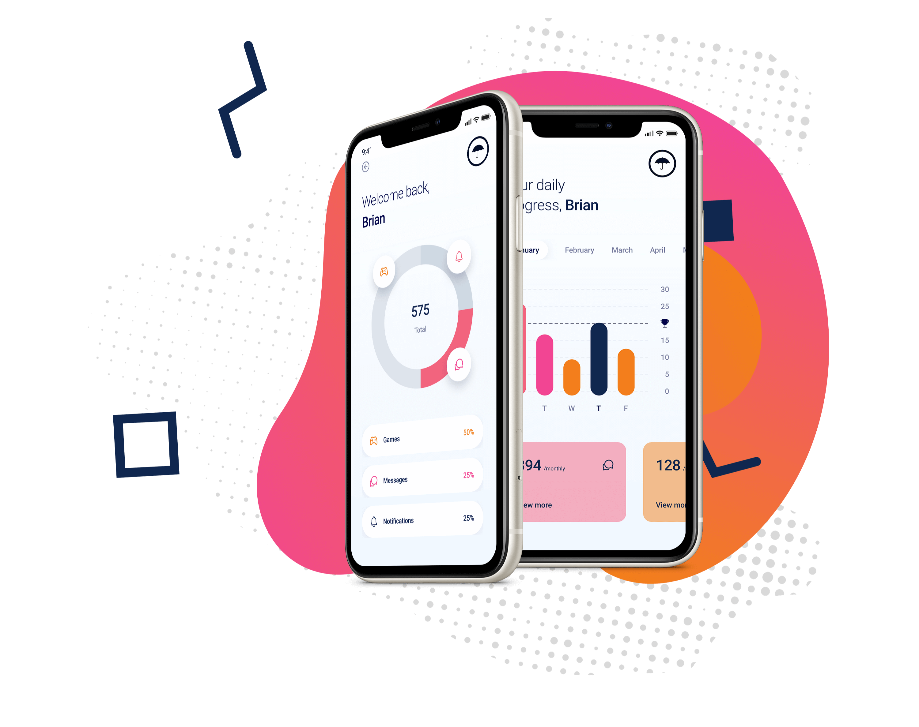 Computer and phone Computer and phone